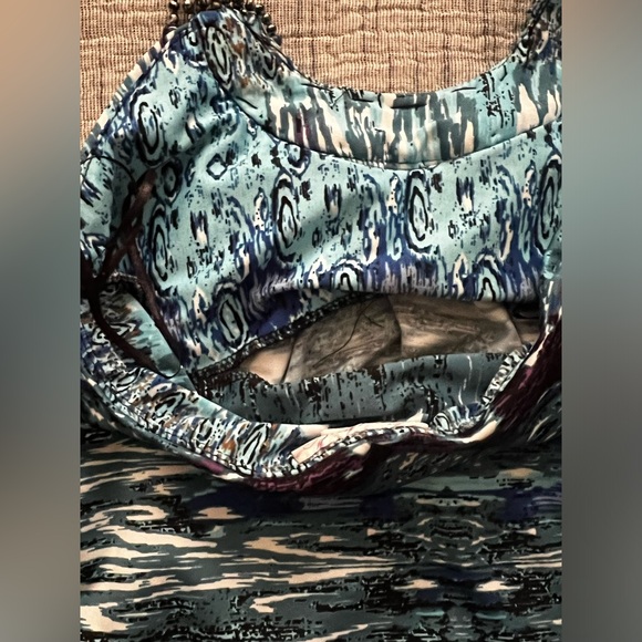 Vintage Ornate Beaded Boho Eclectic Mermaidcore Y2K Adjustable Halter Top - Picture 7 of 10